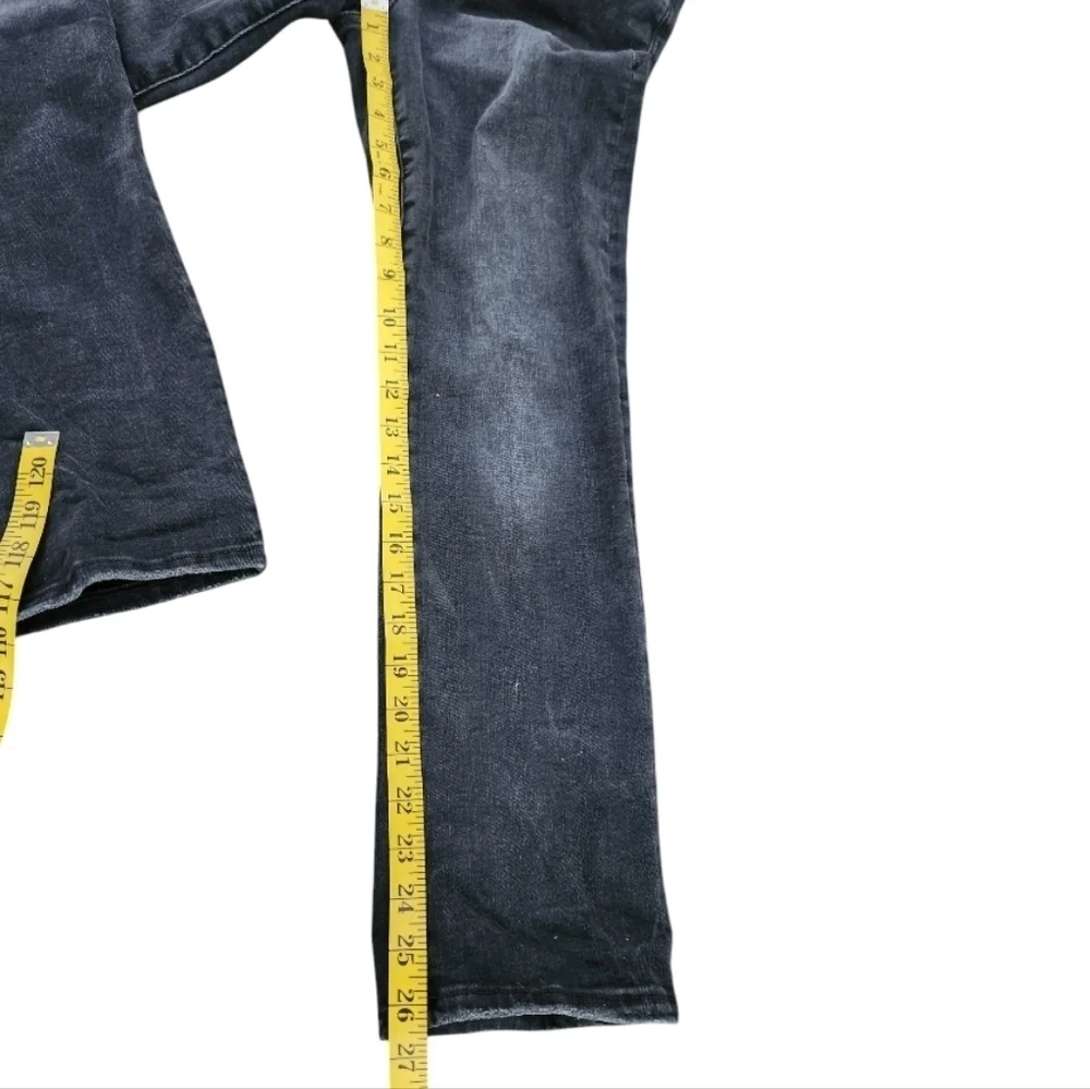 Good American Good Legs Straight Black 255 Jeans 6-12 - Picture 6 of 10